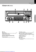 Preview for 17 page of Kenwood XD Series Instruction Manual