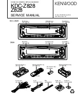 Kenwood Z828 Service Manual preview