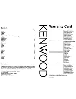 Preview for 49 page of Kenwood Z919 Instruction Manual