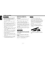 Preview for 4 page of Kenwood Z920DVD Instruction Manual