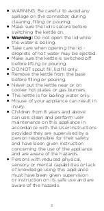 Preview for 3 page of Kenwood ZJP04 Instructions Manual