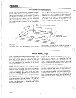 Preview for 4 page of Kenyon 219 Operating And Installation Instructions