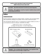 Preview for 6 page of Kenyon 240 V Use & Care Manual - Installation Manual