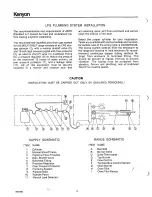 Preview for 4 page of Kenyon 540LP Operating Instructions And Parts List Manual