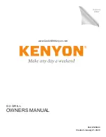 Kenyon G2 Owner'S Manual preview