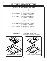 Preview for 5 page of Kenyon Lite-Touch Q Use & Care Manual - Installation Manual