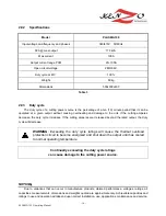 Preview for 11 page of Kenzo PLASMA 100 Operating Manual