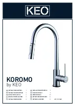 Предварительный просмотр 1 страницы Keo KOROMO Installation Instructions Manual