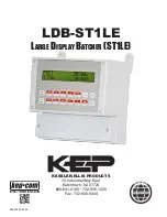 Предварительный просмотр 1 страницы KEP LDB-ST1LE Manual