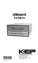 KEP LEVELtrol-II Manual preview