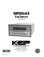 KEP SUPERtrol II Manual preview