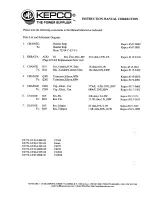 Предварительный просмотр 47 страницы KEPCO PAT 72-0. Instruction Manual