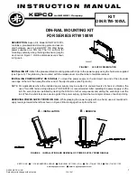 Предварительный просмотр 1 страницы KEPCO RTW 100W Series Instruction Manual