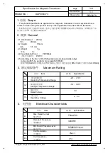 Preview for 3 page of KEPO DAP9050-F3 Specification