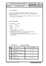 Preview for 3 page of KEPO KPM-G1203B1-3293 Specification