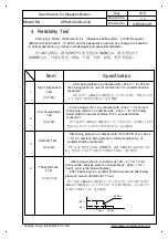 Preview for 4 page of KEPO KPMB-G3008-4233 Specification