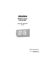 Kera SELENA HY-4 Series Manual preview