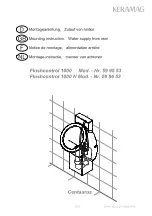 Keramag Centaurus Flushcontrol 1000 59 95 53 Mounting Instruction preview