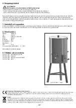 Предварительный просмотр 22 страницы Kerbl 141450 Operating Instructions Manual