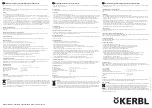 Предварительный просмотр 2 страницы Kerbl 2138 Quick Start Manual