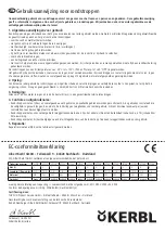 Предварительный просмотр 6 страницы Kerbl 37712 Instruction Manual