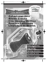 Kerbl CowCleaner Operating Instructions Manual предпросмотр