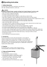 Preview for 7 page of Kerbl Heat Box Operating Instructions Manual