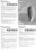 Kerbl MiniKill Instructions For Use предпросмотр