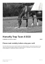 Предварительный просмотр 4 страницы Kerbl Taon-X ECO Installation And Service Manual