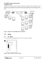 Предварительный просмотр 2 страницы Keri Systems NC-485X Application Note