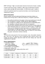 Preview for 2 page of Keri JS-PRO-2209U User Manual