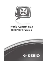 Kerio Tech Control Box 1000 Serie Quick Manual preview