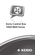 Kerio Control Box 1000 Series Install Manual preview