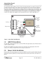 Предварительный просмотр 1 страницы KeriSystems Alarm Relay Board Installation Manual