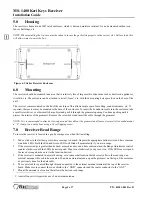 Предварительный просмотр 5 страницы KeriSystems MS-1400 Installation Manual