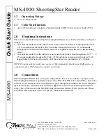 Preview for 2 page of KeriSystems MS-4000 Quick Start Manual