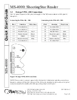 Preview for 4 page of KeriSystems MS-4000 Quick Start Manual