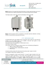 Preview for 84 page of Kerlink 1LOC868-1W868-EU Installation And Maintenance Manual