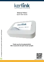 Kerlink Wanesy Wave Series Quick Start Manual preview