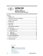 Preview for 1 page of KERN 1500-2M Operating Instruction