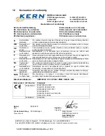 Предварительный просмотр 41 страницы KERN 5 572-57 Operating Instructions Manual