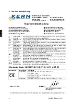 Preview for 5 page of KERN 51596249 Operating Instruction