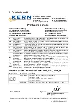 Preview for 56 page of KERN 51596249 Operating Instruction