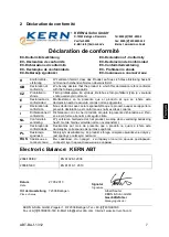 Предварительный просмотр 151 страницы KERN ABT 100-5M Operating Instructions Manual