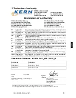 Предварительный просмотр 85 страницы KERN AEJ_N Operating Instructions Manual