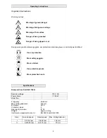 Предварительный просмотр 2 страницы KERN DB 1700 N Operation Manual