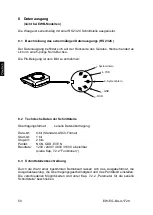 Предварительный просмотр 52 страницы KERN EG 200-3AM Operating Instruction