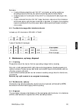 Предварительный просмотр 113 страницы KERN EG 200-3AM Operating Instruction