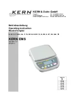 Preview for 1 page of KERN EMS 12K0.1 Instruction Manual