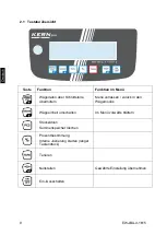 Предварительный просмотр 10 страницы KERN EWJ 300-3 Operating Instructions Manual